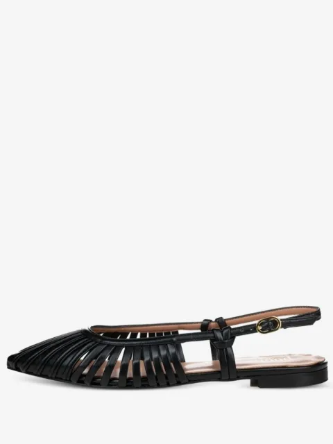 Poche Paris Corinne slingback flat sandals