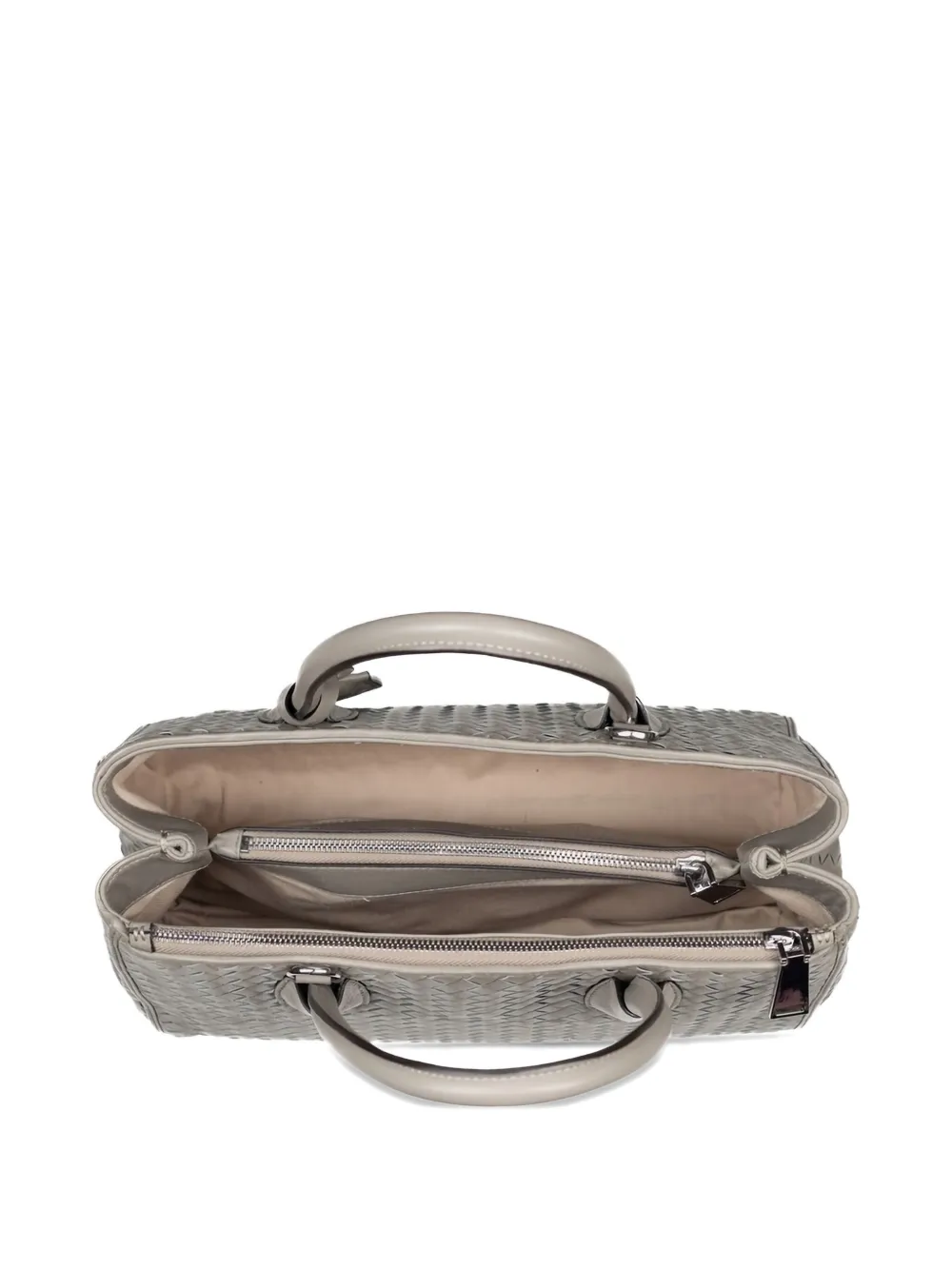 Poche Paris Ambre Torba woven leather tote bag | Image 2