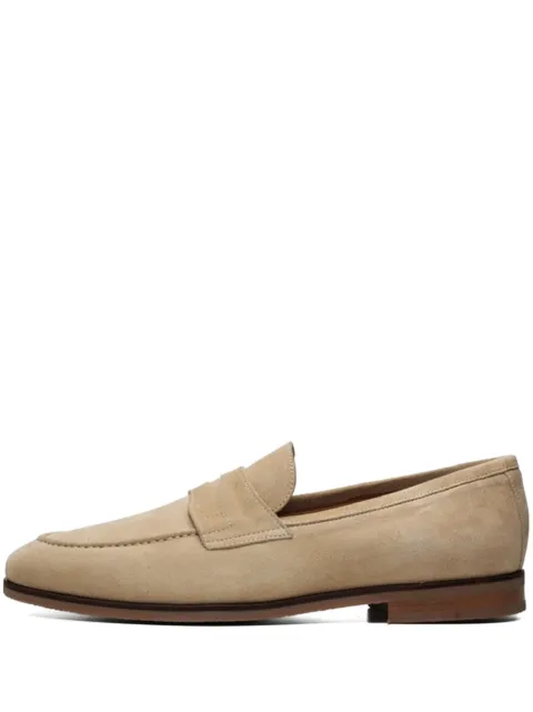 Poche Paris penny suede loafers