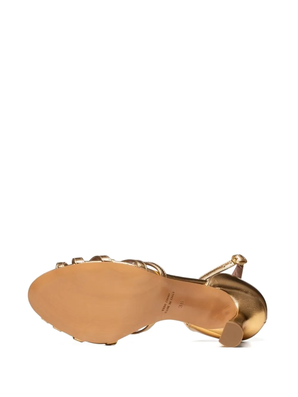 Poche Paris Lilou ankle-strap sandals Gold