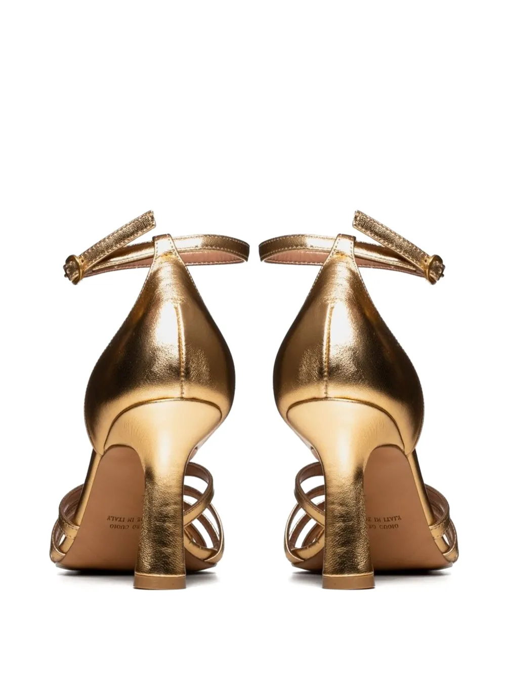 Poche Paris Lilou ankle-strap sandals Gold