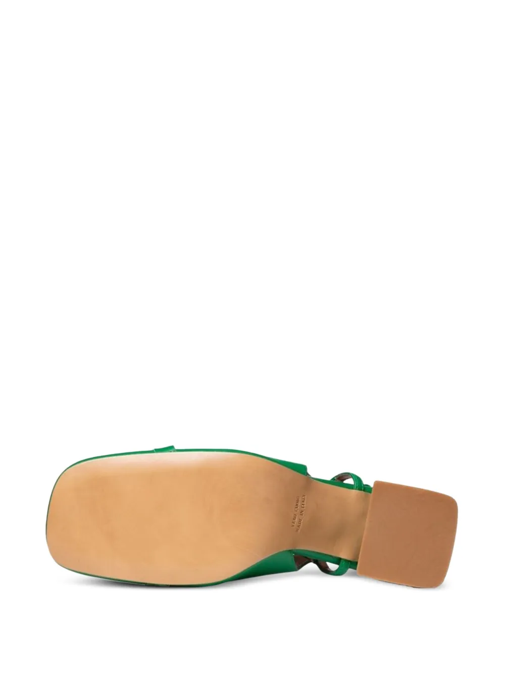 Poche Paris buckle-embellished slingback pumps Green