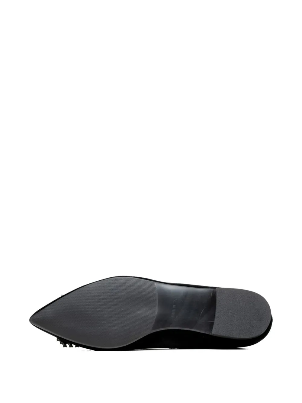 Poche Paris Cipele embellished pointed-toe pumps Black