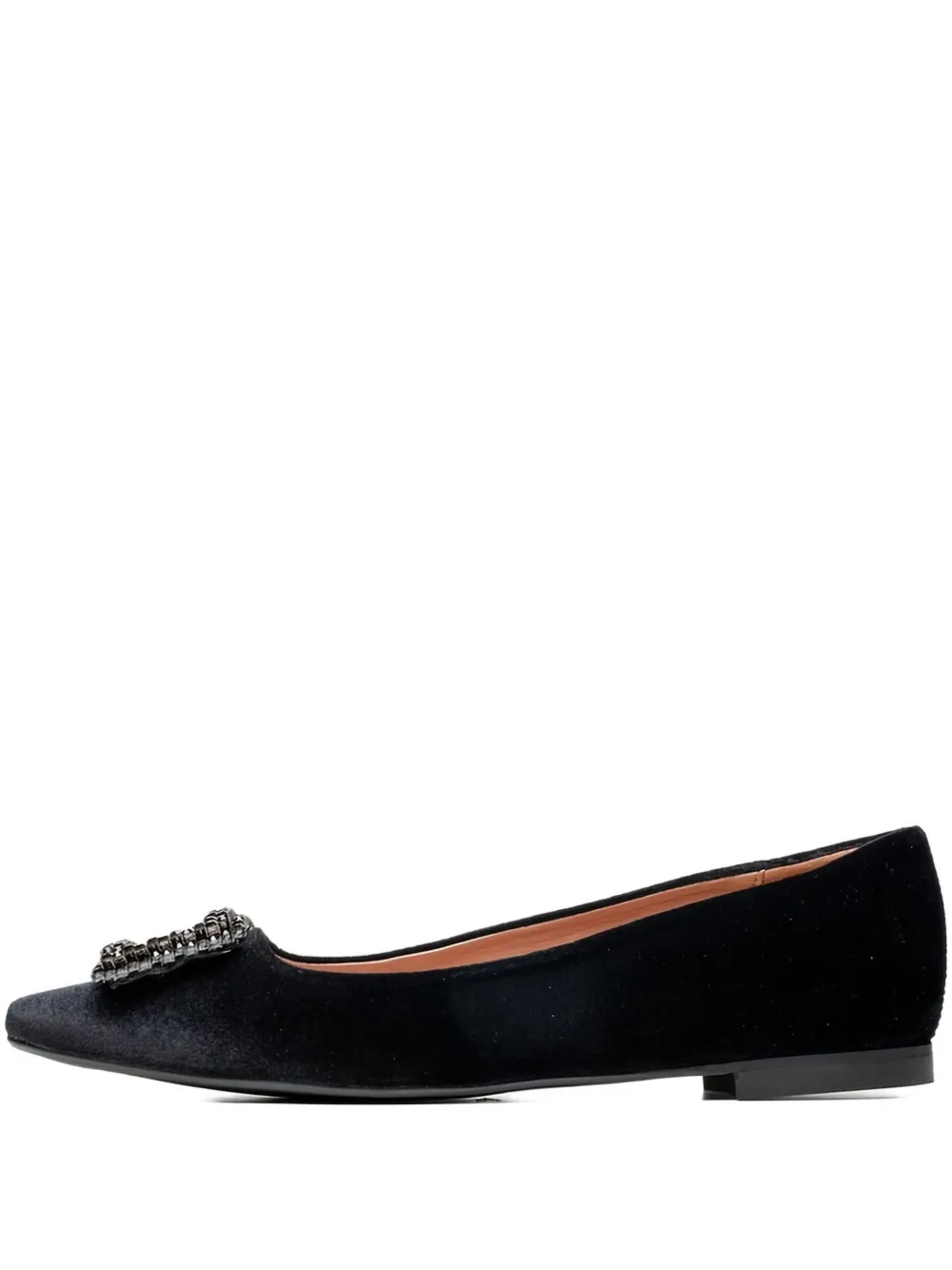 Poche Paris Cipele embellished pointed-toe pumps Black