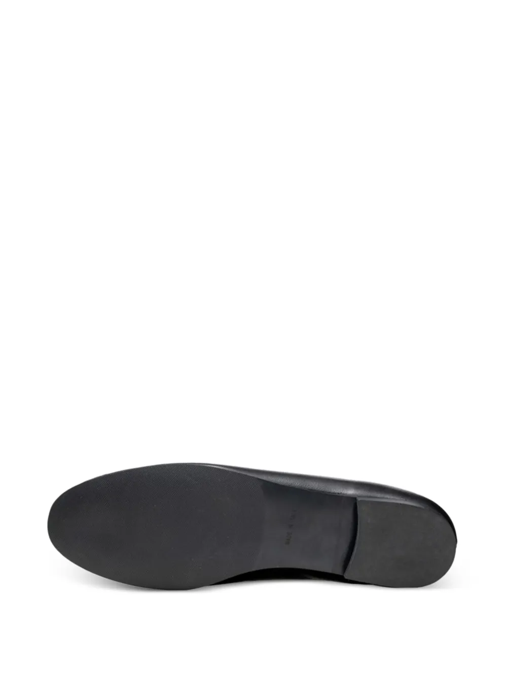 Poche Paris Estelle horsebit-detail leather loafers Black