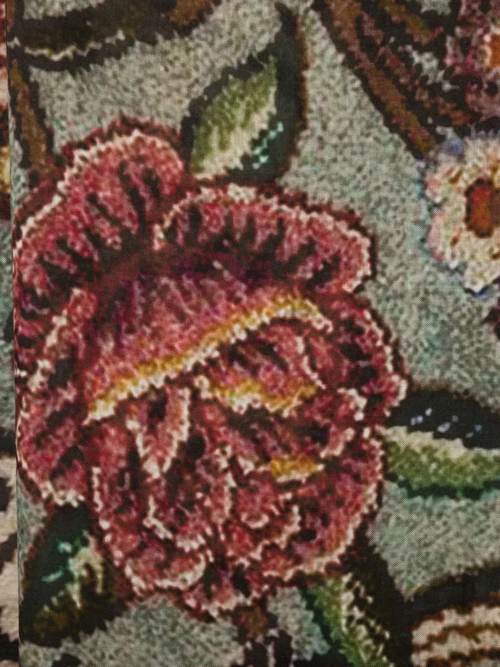 Faliero Sarti Moca scarf Zwart