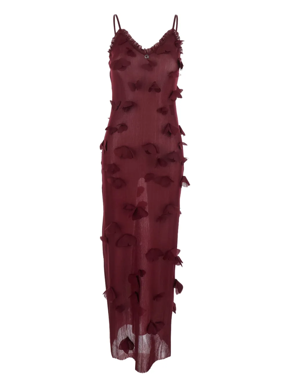 Coperni Women Butterflies Techno Dress In Brown