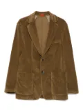 Barena corduroy two-button blazer - Brown