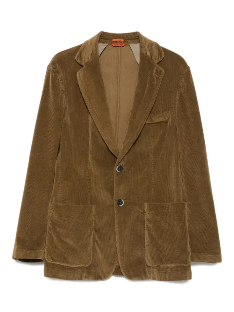Barena corduroy two-button blazer