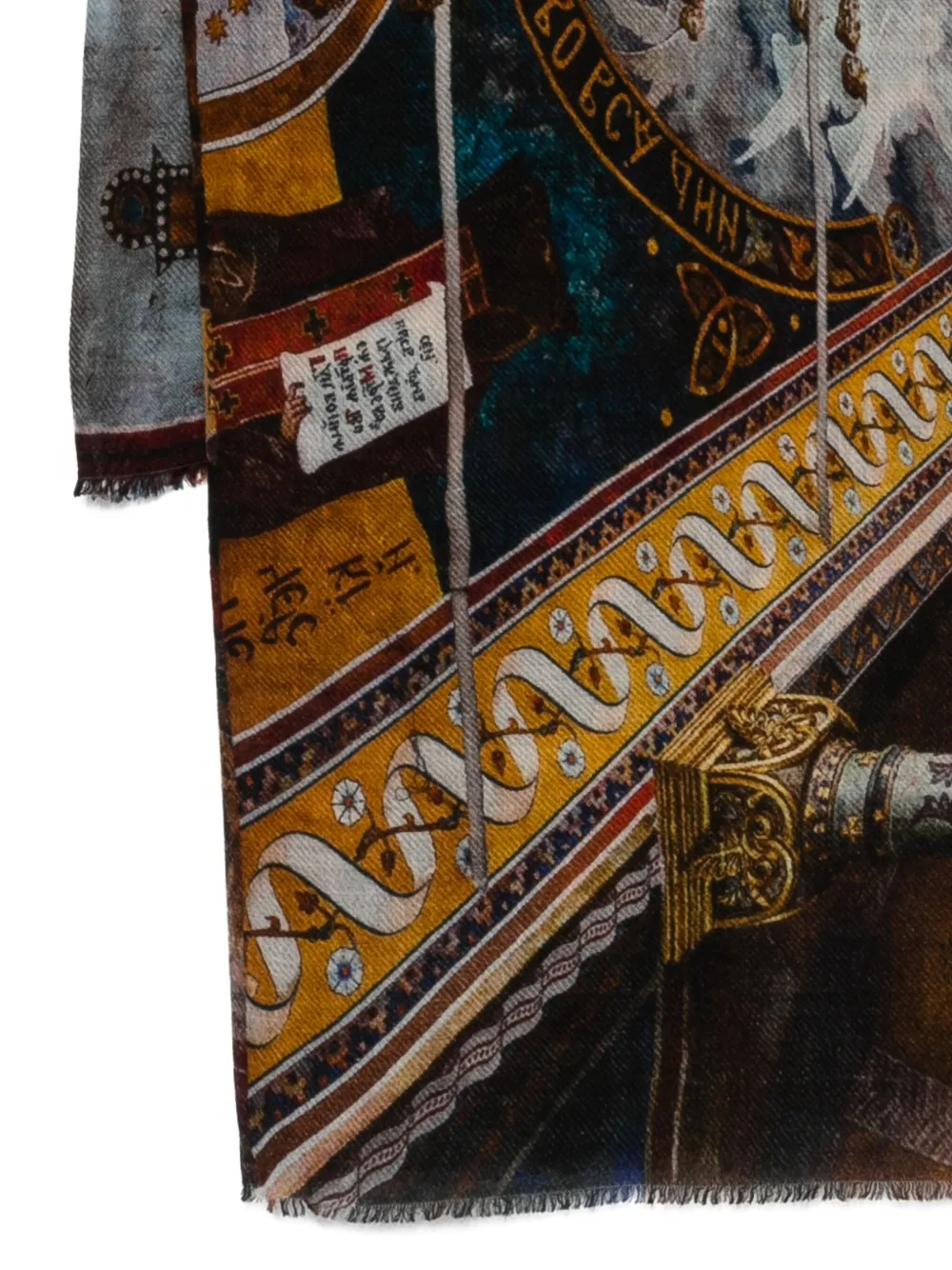 Faliero Sarti Cathedral Sophia scarf Zwart