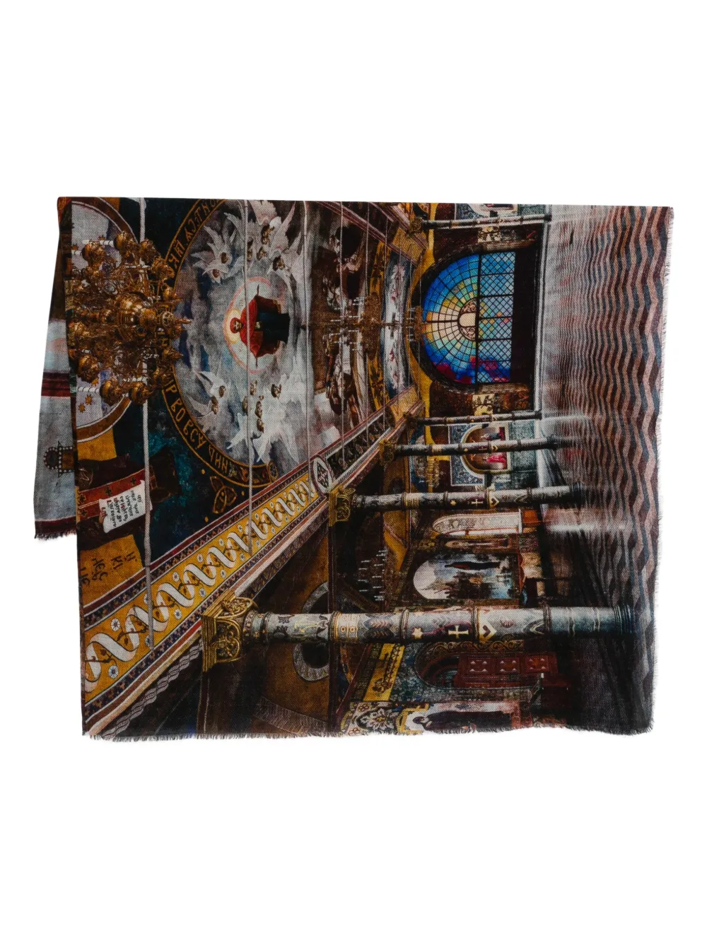 Faliero Sarti Cathedral Sophia scarf Zwart