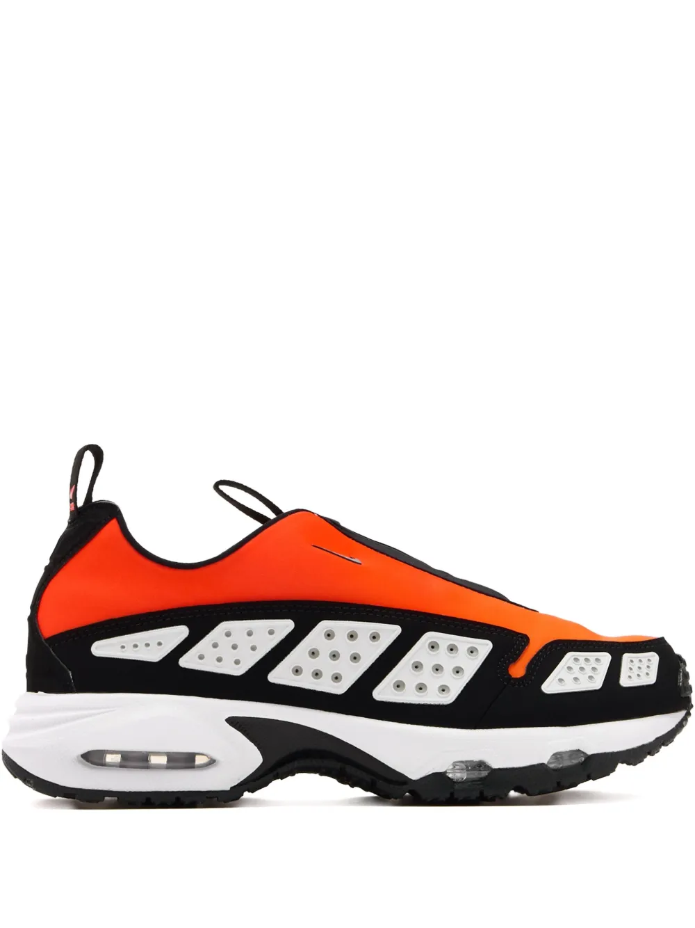 Nike LD-1000 suede-panelled mesh sneakers Neutrals