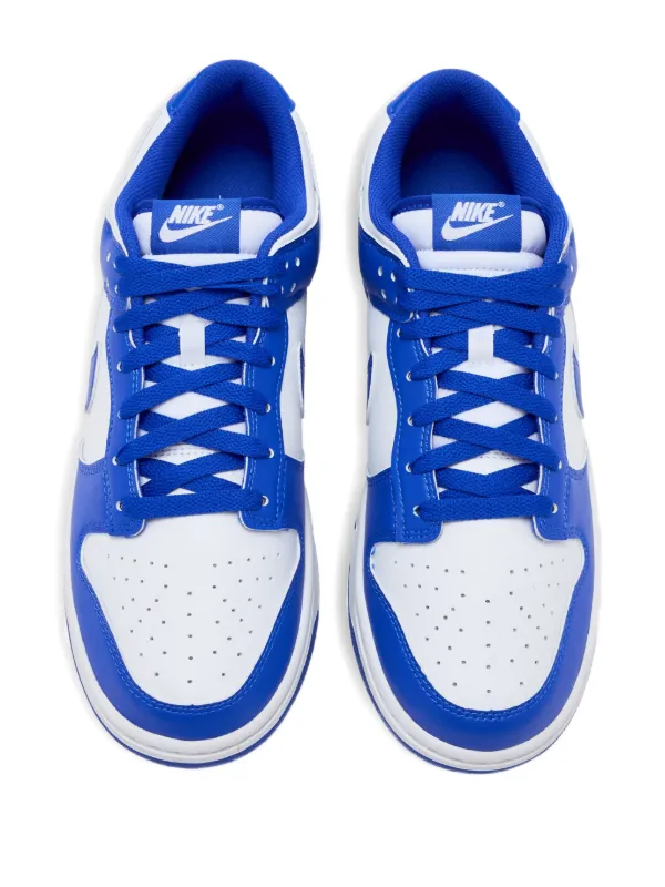 Nike Dunk low-top Swoosh Sneakers | Blue | FARFETCH CA