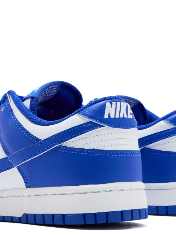 Nike Dunk low-top Swoosh Sneakers | Blue | FARFETCH CA