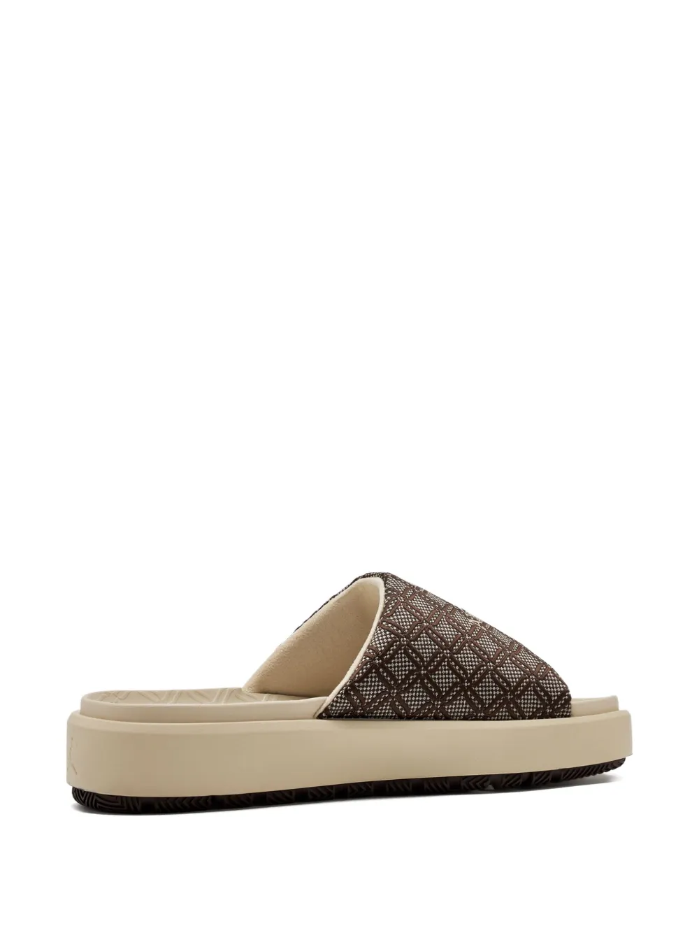 Nike monogram-pattern slides 200 RATTAN RATTAN-BAROQUE BROWN-LEGEND MD BR