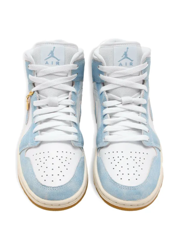 Nike Air Jordan 1 ハイカット スニーカー | ブルー | FARFETCH JP