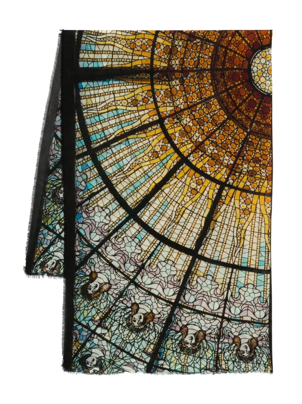 Faliero Sarti Casa Della Musica scarf Zwart