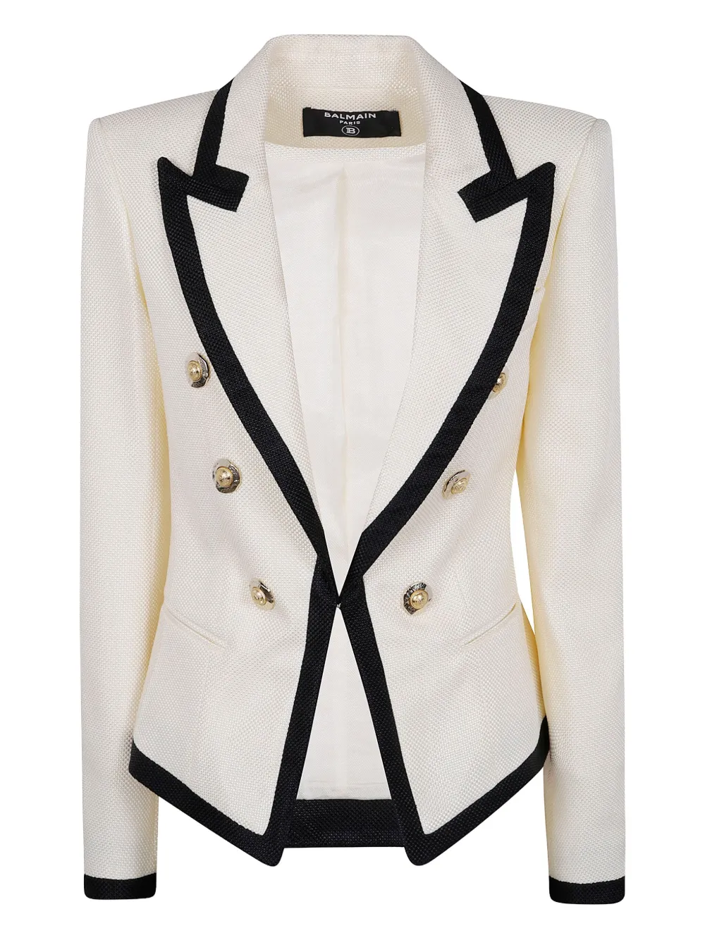 Balmain Two-tone Blazer In Multi