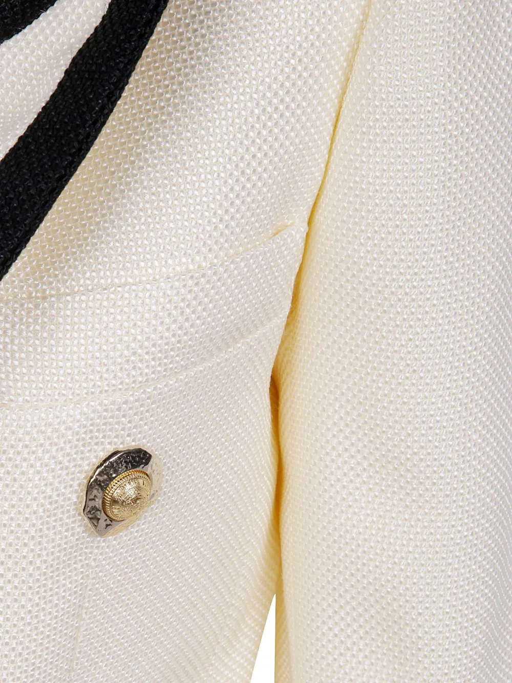 Balmain Two-tone Blazer In Multi