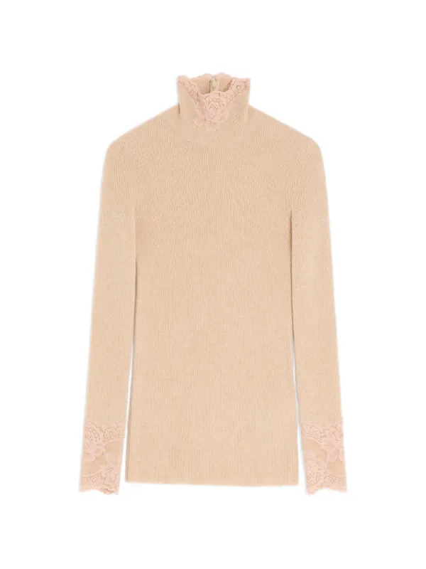 Valentino Garavani Cashmere Jumper in Neutrals