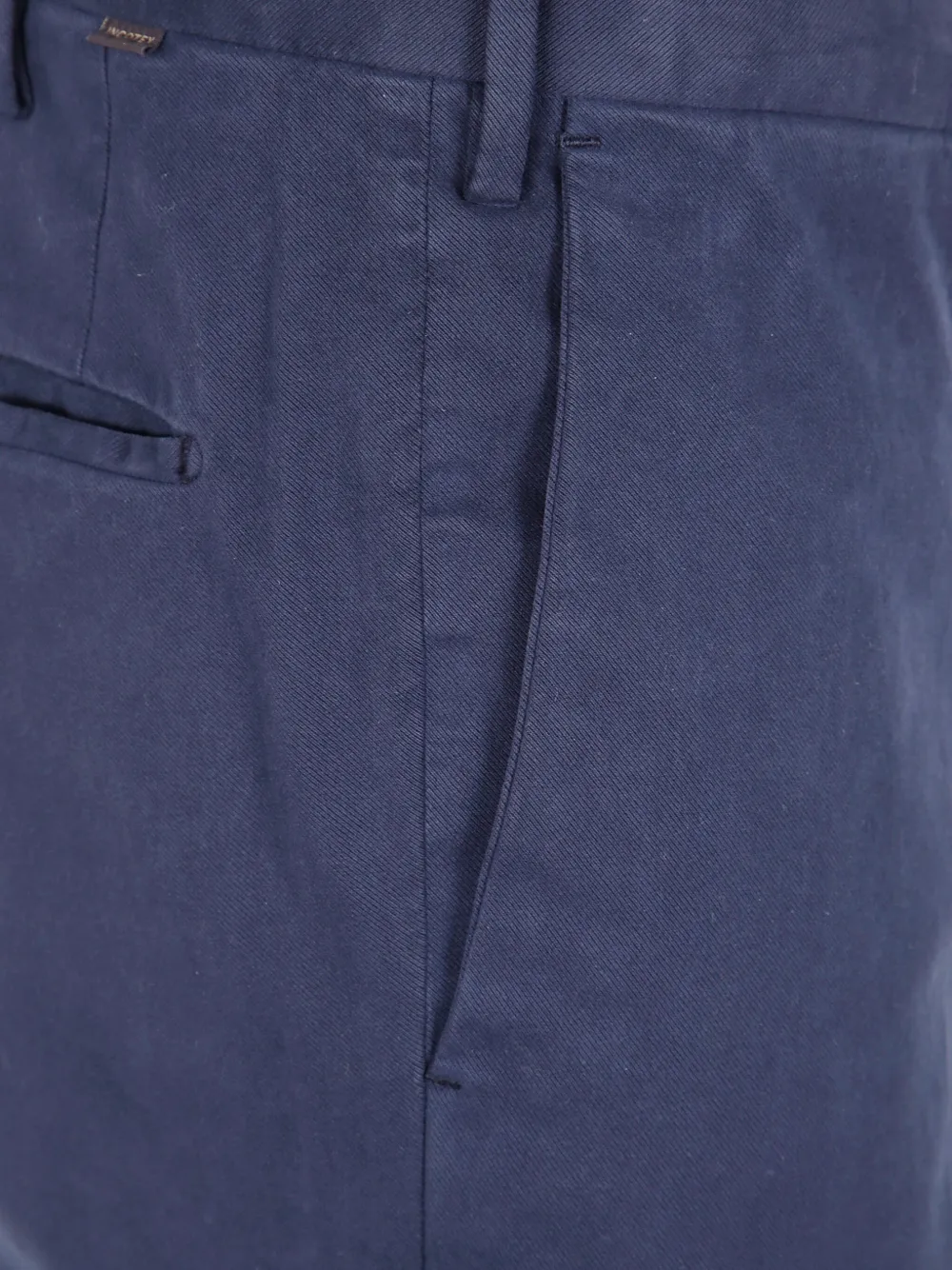 Incotex Katoenen broek Blauw