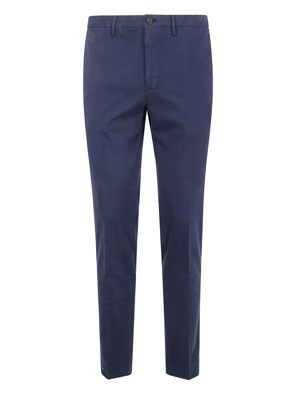 Incotex cotton trousers Blauw