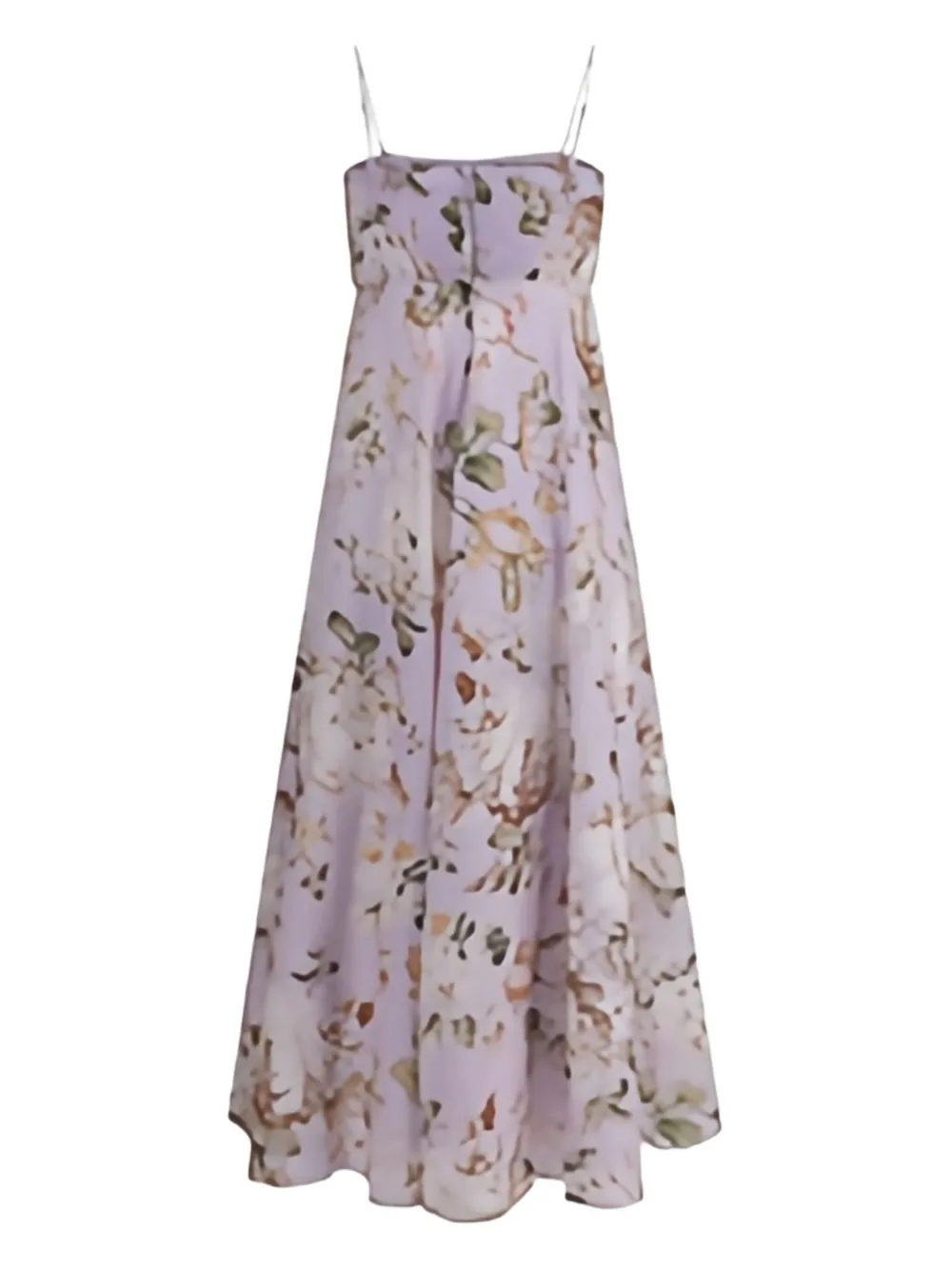 Acacia floral-print bandeau midi dress
