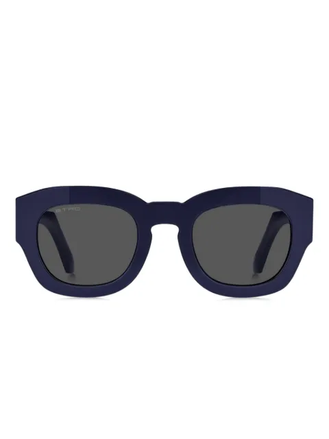 ETRO Óculos de sol quadrado com logo