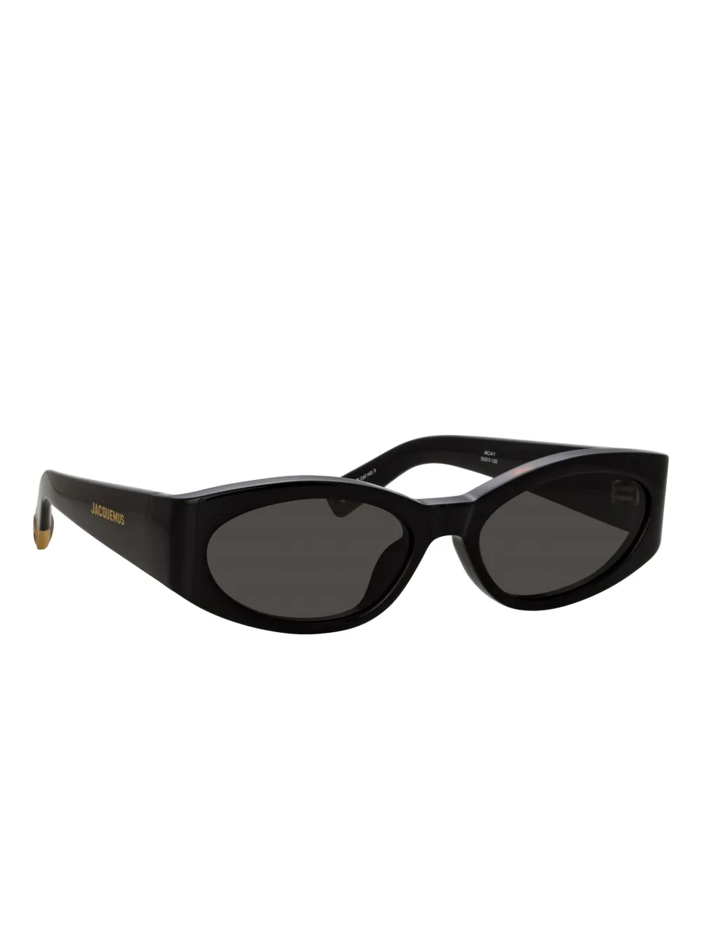 Jacquemus The Ovalo sunglasses Zwart