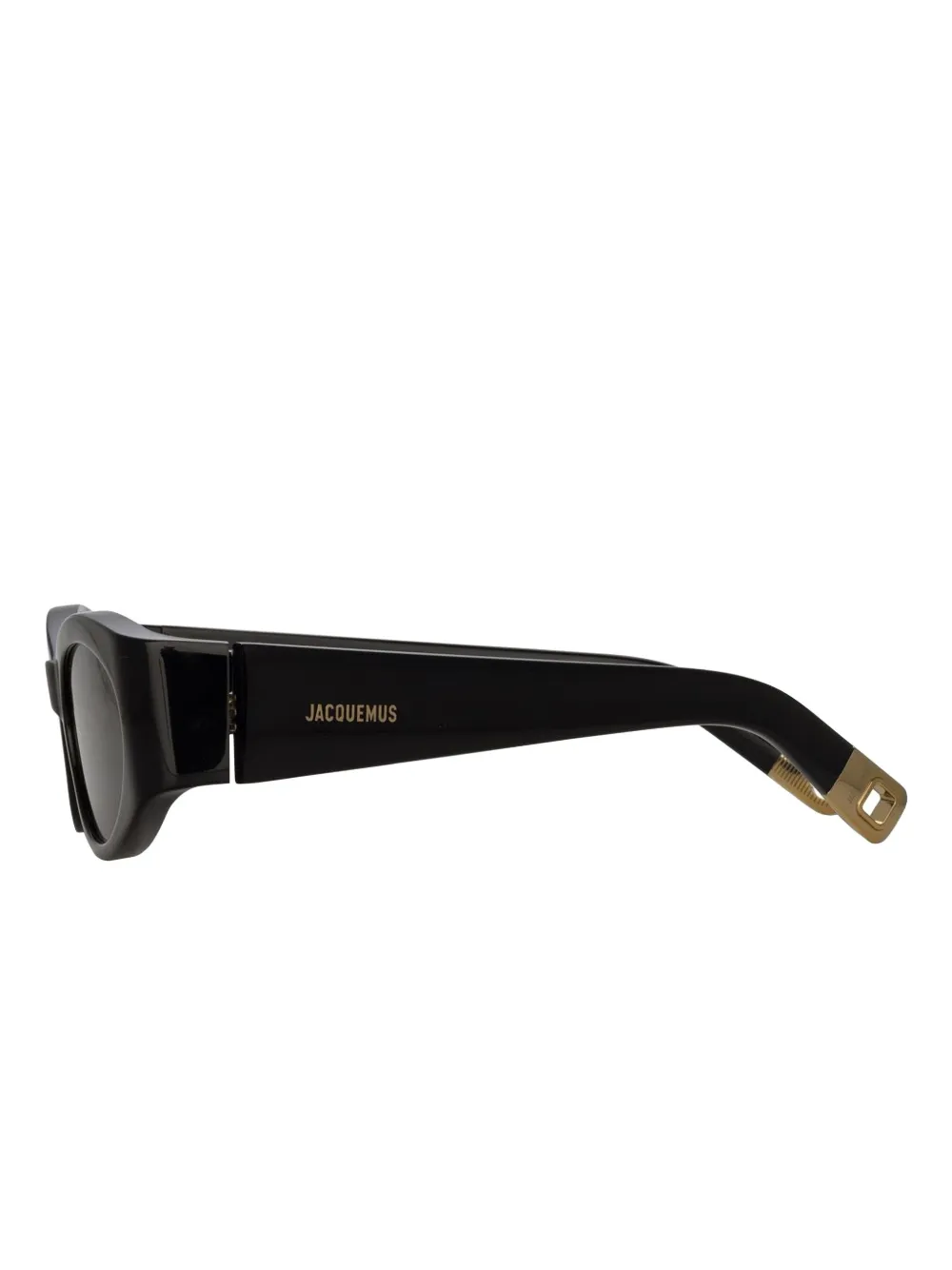 Jacquemus The Ovalo sunglasses Zwart