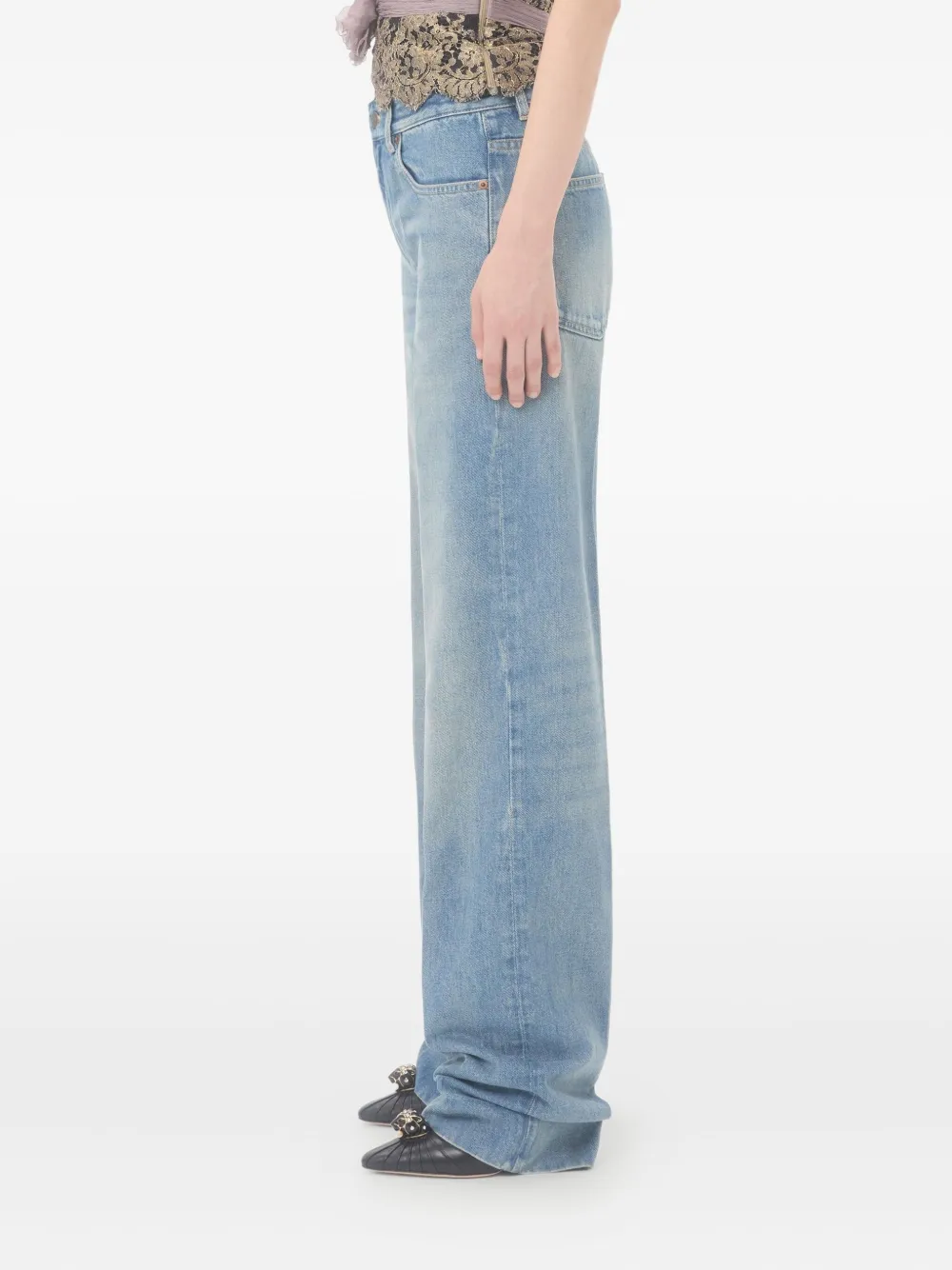 Valentino Garavani Denim broek Blauw