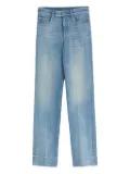 Valentino Garavani logo-patch jeans - Blue