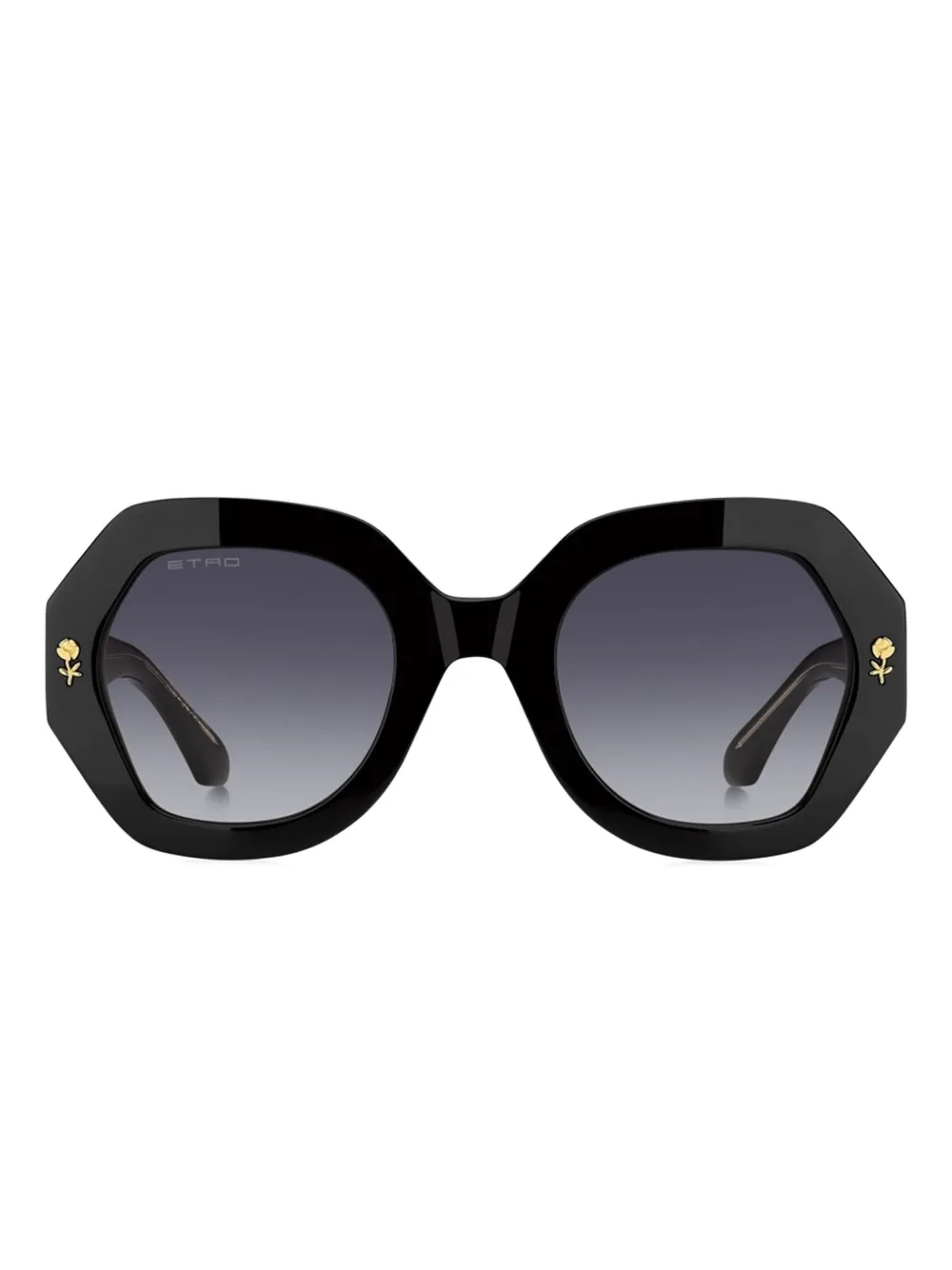 ETRO geometric-frame sunglasses - Nero