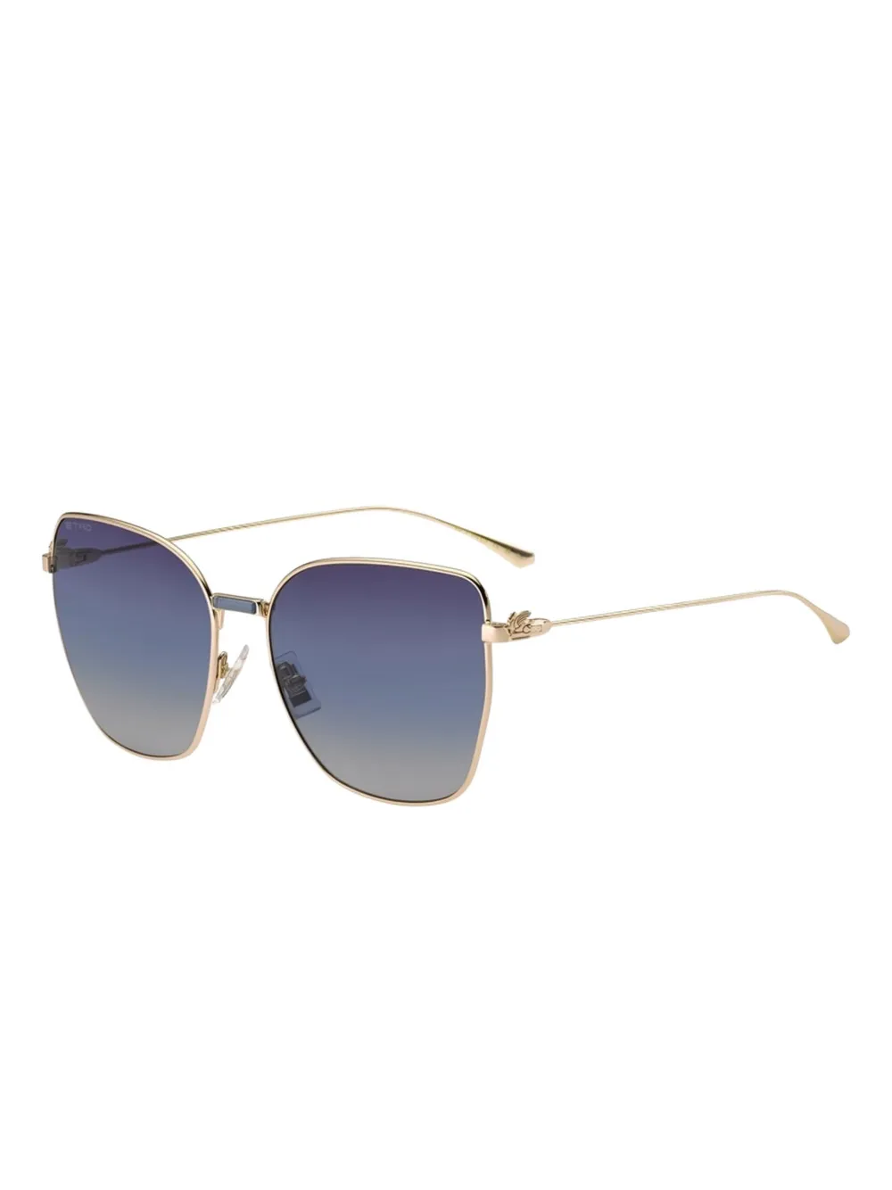 ETRO square frame sunglasses Goud