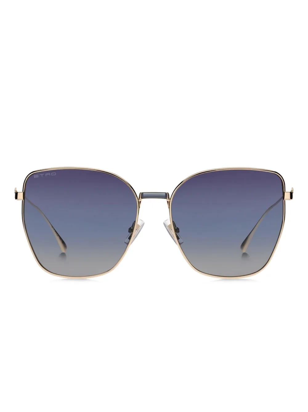 ETRO square frame sunglasses Goud