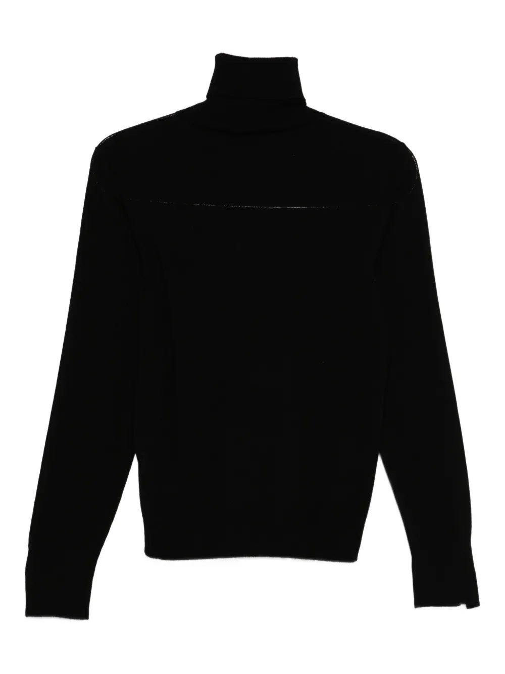 Seventy Turtleneck Wool Sweater In Black