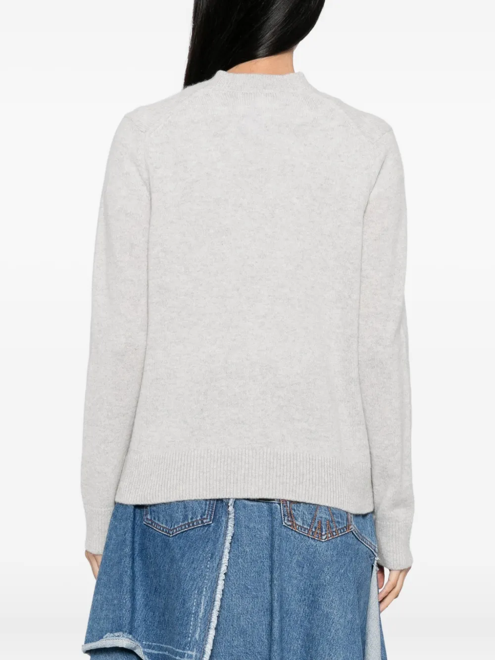 Maison Kitsuné Baby Fox Patch vest Grijs