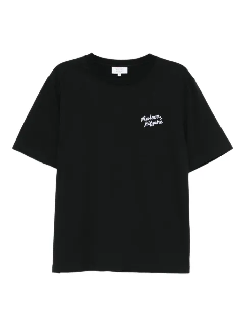 Maison Kitsuné Handwriting Embroidered T-shirt 