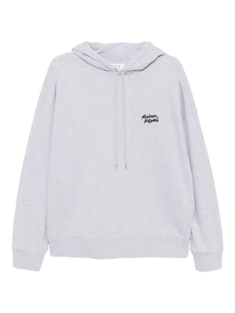 Maison Kitsuné hoodie con logo estampado