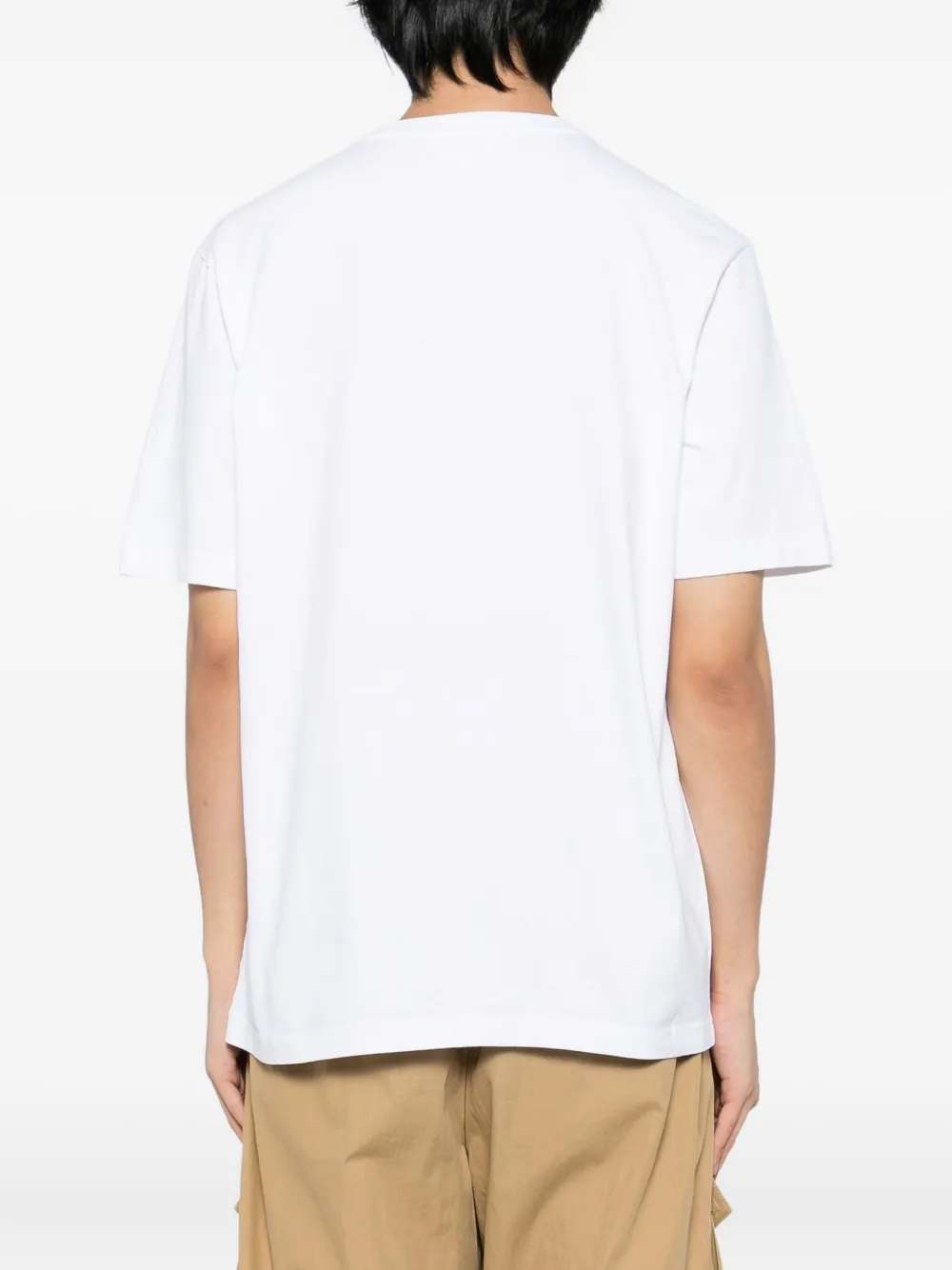 Maison Kitsuné Handwriting Comfort T-shirt Wit