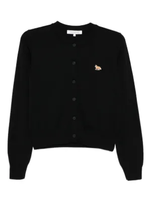 alexanderwang ロゴ入り黒カーディガン Alexander Wang Cardigan with logo patch | Women's | Vitkac