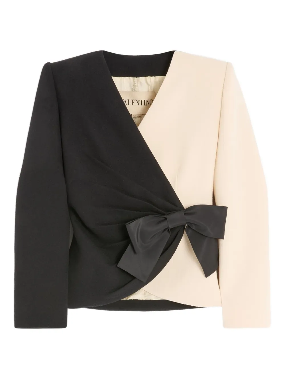 Valentino Long-sleeved Casual Jacket In Multi