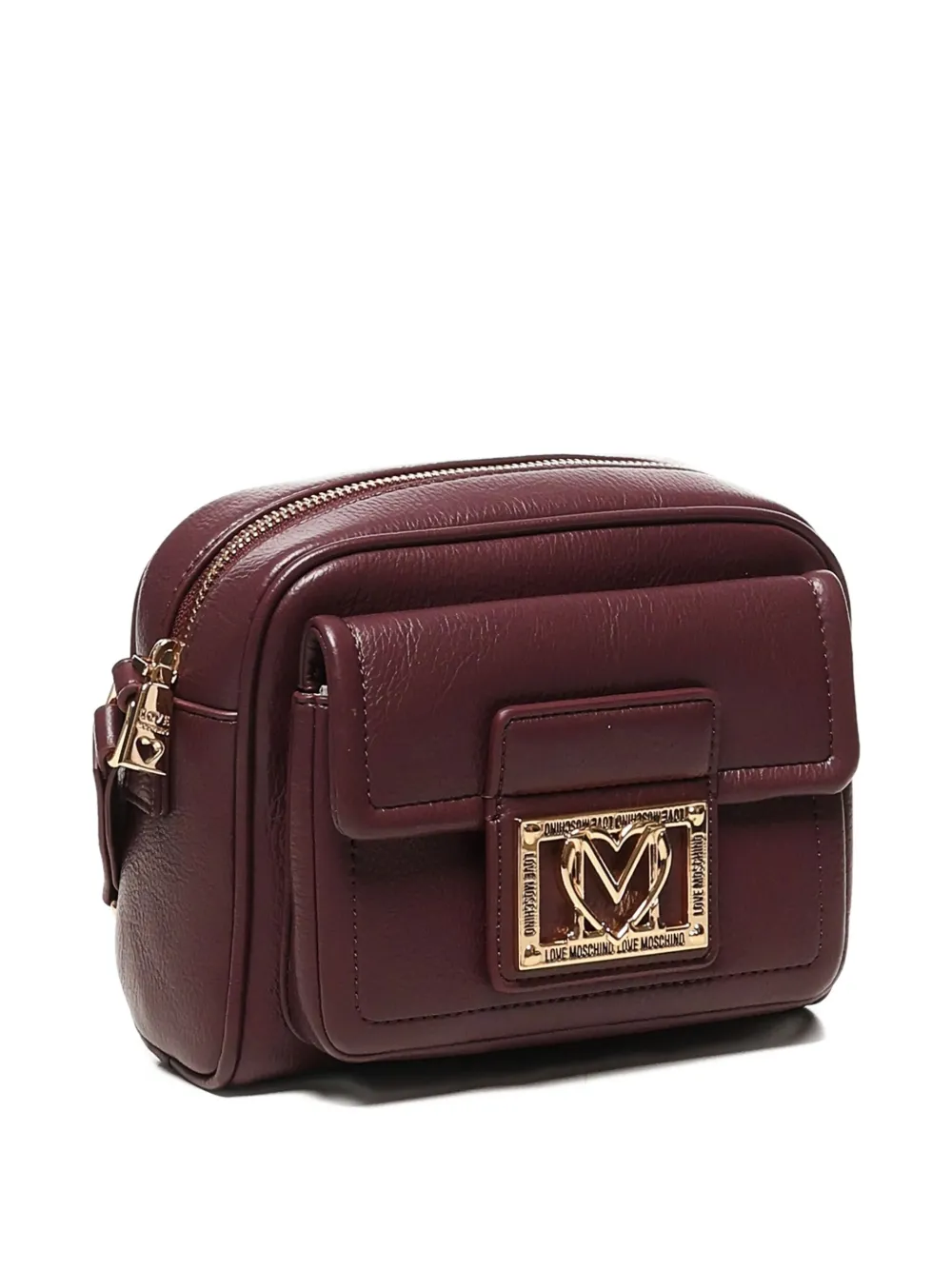 Love Moschino Schoudertas met logo Rood