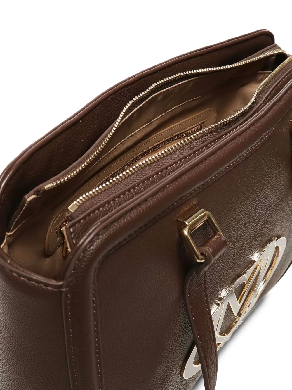 Love Moschino Heuptas met logoplakkaat Bruin