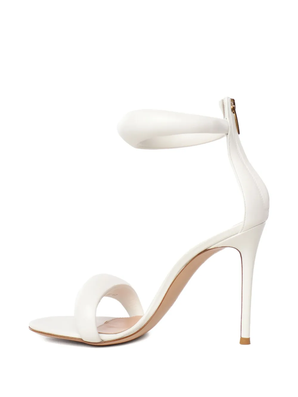 Gianvito Rossi 105mm Bijoux heeled sandals White