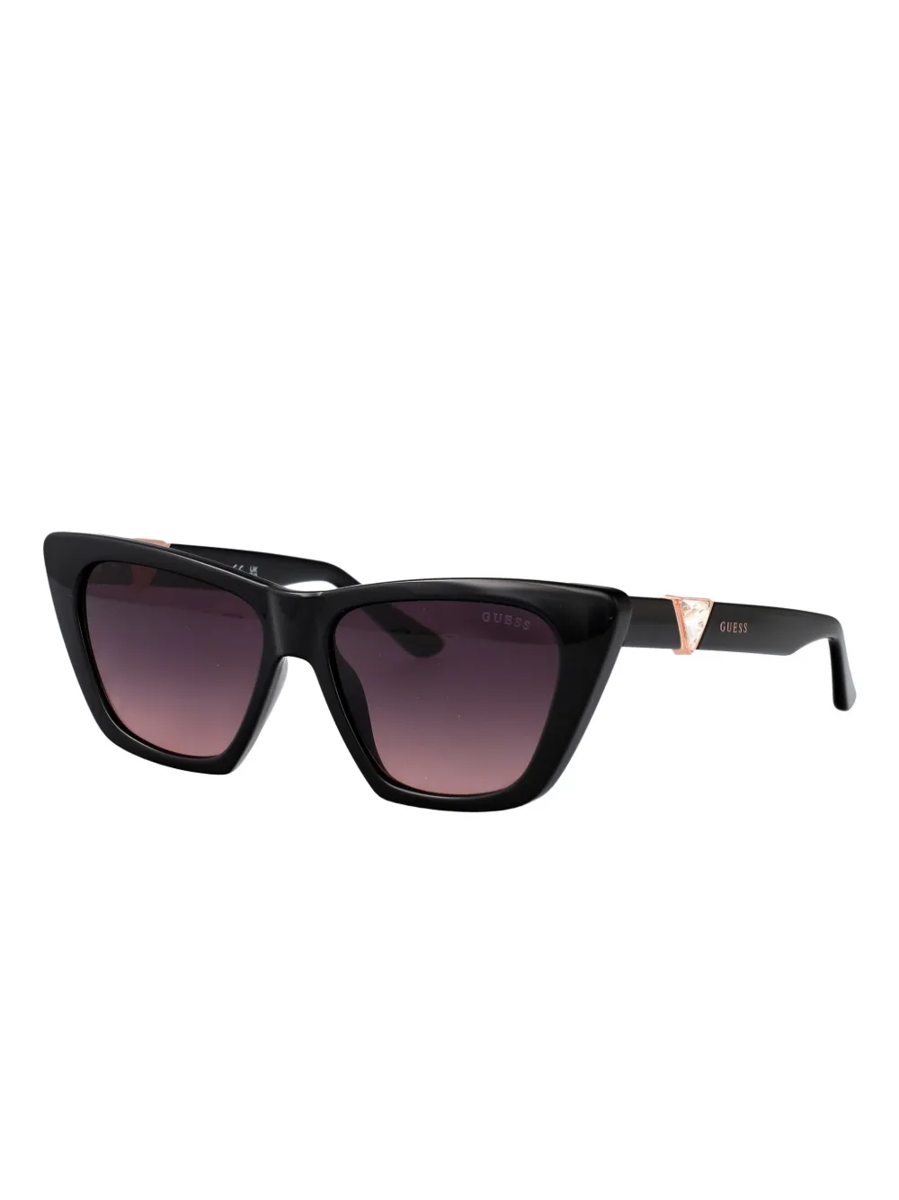 GUESS EYEWEAR Zonnebril verfraaid met kristallen Zwart