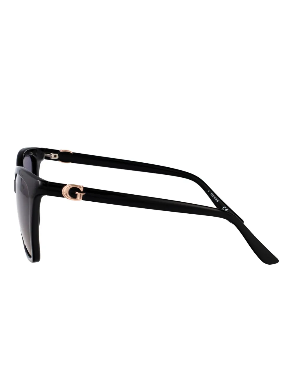 GUESS EYEWEAR Zonnebril met cat-eye montuur Zwart