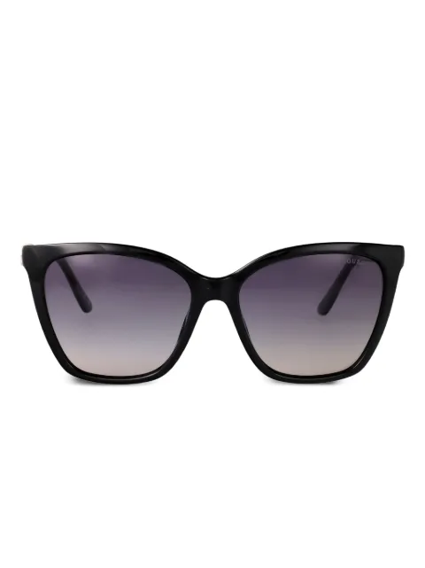 GUESS EYEWEAR logo-detail cat-eye sunglasses