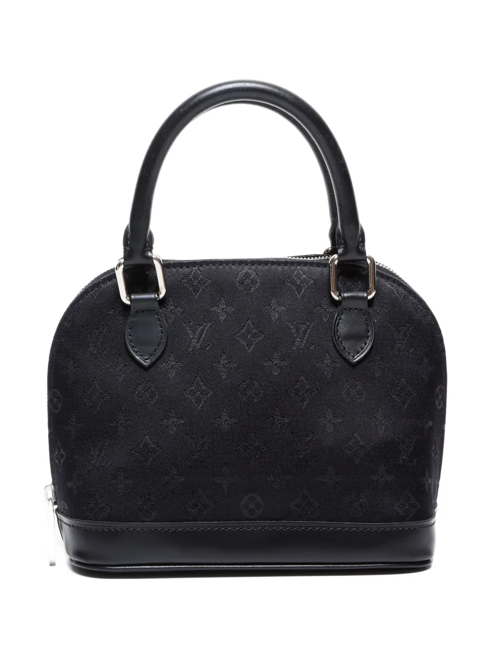 Louis Vuitton Pre-Owned Monogram Satin Alma handbag - ブラック Louis Vuitton Pre-Owned Monogram Satin Alma handbag - ブラック