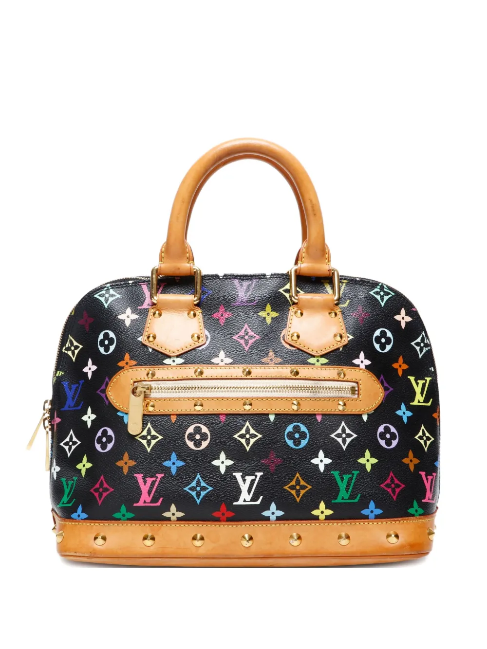Louis Vuitton Pre-Owned x Takashi Murakami 2004 Alma handbag - ブラック Louis Vuitton Pre-Owned x Takashi Murakami 2004 Alma handbag - ブラック